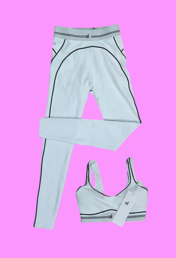 WHITE ALO SET