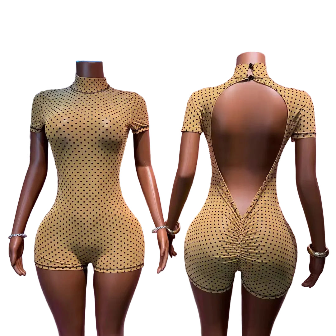 Polka Perfection Romper