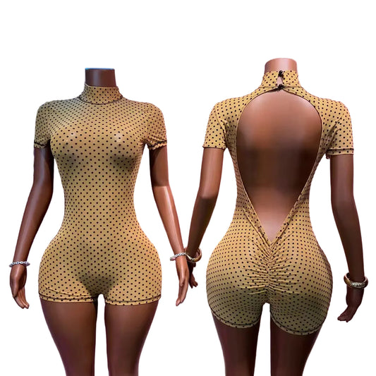 Polka Perfection Romper
