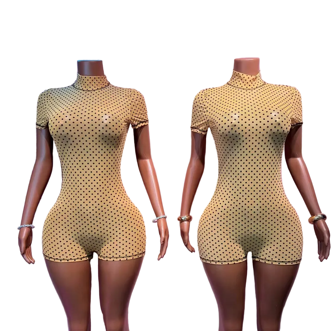 Polka Perfection Romper