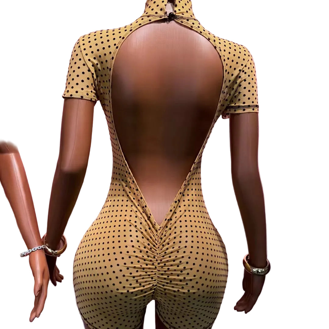 Polka Perfection Romper