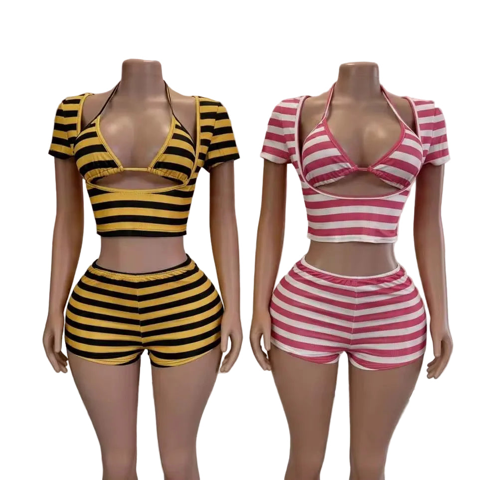 Sweet Escape 3-Piece Short Set