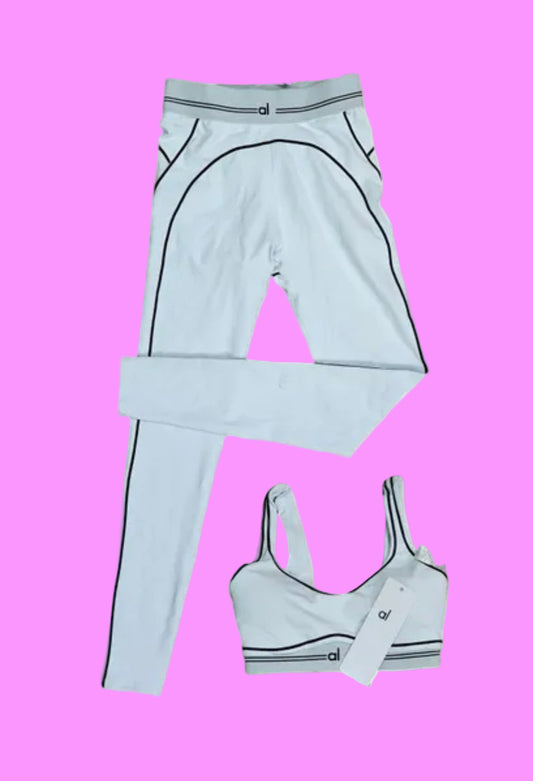 WHITE ALO SET
